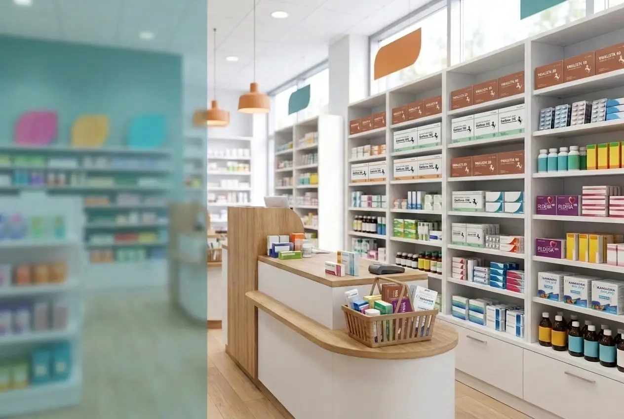 Chep Meds USA online pharmacy shelves stocked with medicines